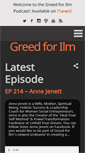Mobile Screenshot of greedforilm.com
